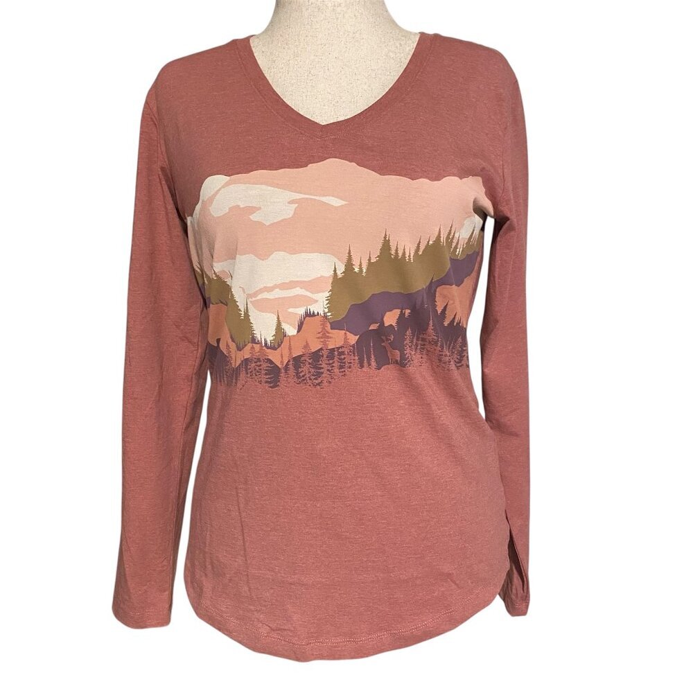 Women's Legendary Non-Typical Series Long Sleeve T-Shirt Size Large - Picture 3 of 5